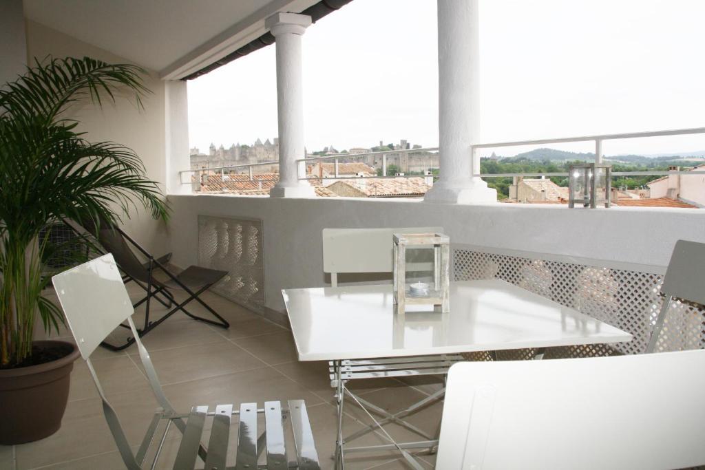 Appartement Le Saint Paul - Les Balcons De La Cite Carcassonne Quarto foto